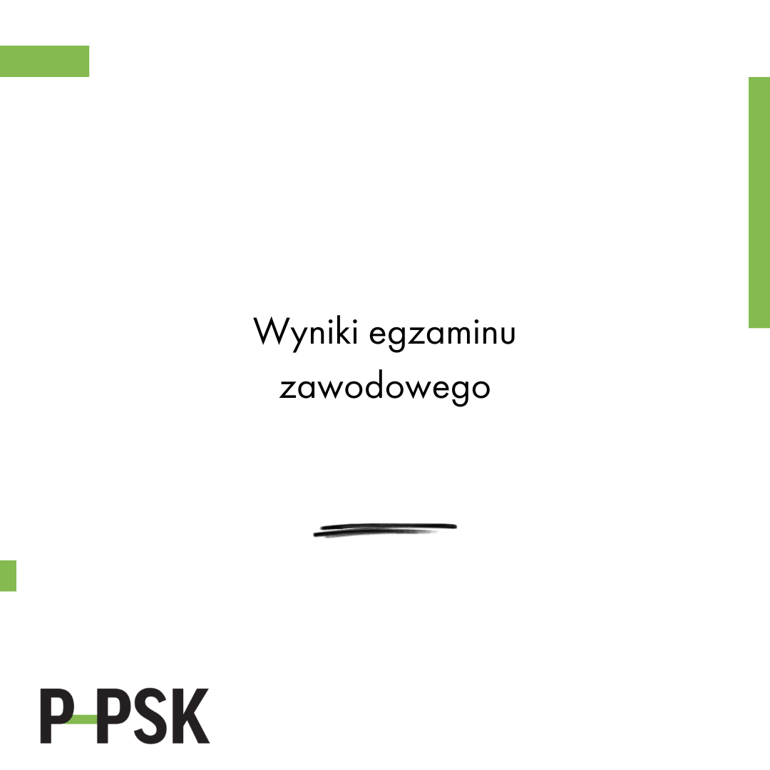 Wyniki egzaminów zawodowych