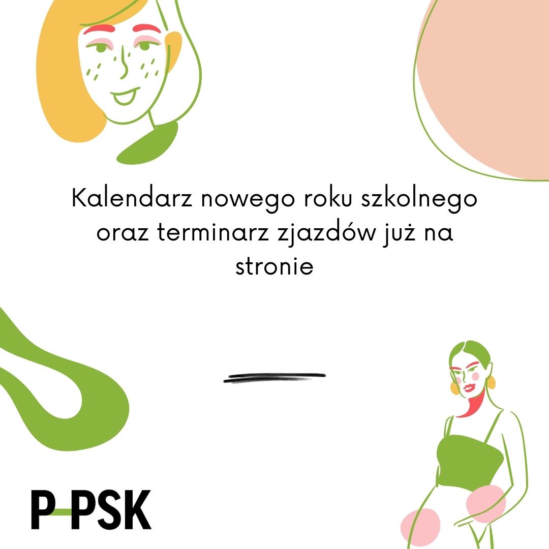 Kalendarz nowego roku szkolnego i terminarz zjazdów już na stronie